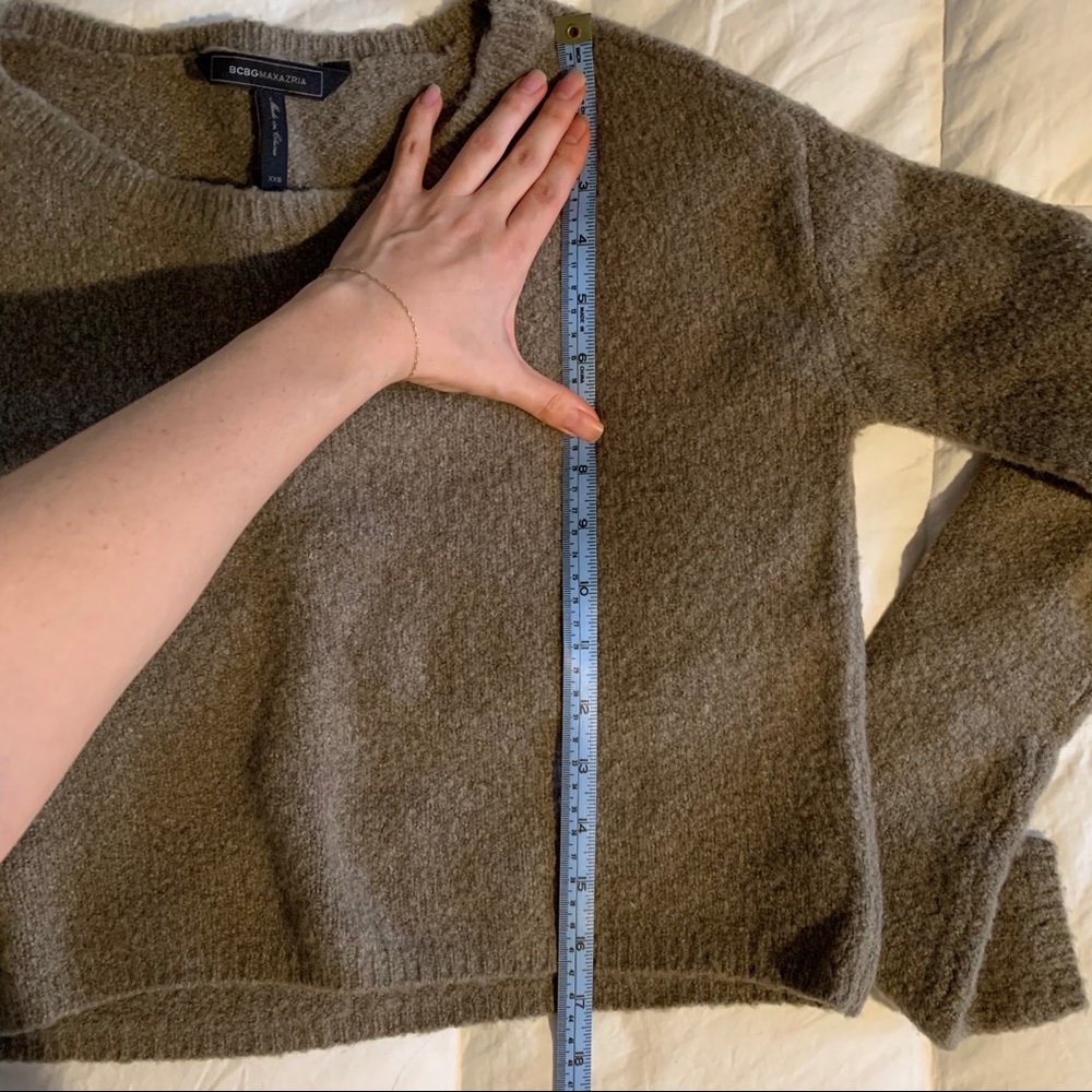 NWOT BCBGMaxAzria Ida Cropped Sweater - Picture 8 of 8